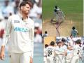 पुण्यात Mitchell Santner चा पुन्हा 'पंजा'; टीम इंडियातील 'शेर' सपशेल ढेर - Marathi News | India vs New Zealand, 2nd Test Day 3 Second fifer in the game for Mitchell Santner With Rohit Sharma Shubman Gill Yashasvi Jaiswal Virat Kohli And Sarfaraz Khan Wicket | Latest cricket News at Lokmat.com