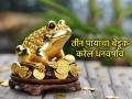 फेंगशुई वास्तू टिप्स: तीन पायांचा बेडूक तुमच्या घरावर करेल पैशांचा वर्षाव; पाहा योग्य दिशा आणि लाभ - Marathi News | Feng Shui Vastu Tips: Three-legged frog will bring money to your house; see the right direction and benefits | Latest bhakti Photos at Lokmat.com