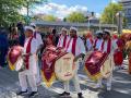 नागपूरकरांचा जर्मनीत ढोल-ताशा, लेझीमसह गणेशोत्सव - Marathi News | Ganeshotsav of Nagpurkars in Germany with Dhol-Tasha, Lazim | Latest nagpur News at Lokmat.com