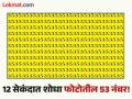 चॅलेंज! फोटोत 35 च्या गर्दीत लपवलेला 53 हा नंबर शोधून दाखवा, 99 टक्के लोक शोधण्यात झाले फेल! - Marathi News | Optical Illusion : Can you find 53 out of 35 in 12 seconds | Latest social-viral News at Lokmat.com