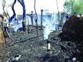 बळेगाव, वणी येथे घर, गोठय़ाला आग; सहा लाखांचे नुकसान - Marathi News | Balegaon, house at Vani, Cold Fire; Loss of six lakh | Latest akola News at Lokmat.com