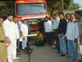 अकोला महापालिका अग्निशमन विभागाच्या ताफ्यात नवीन वाहन दाखल - Marathi News | Akola municipal firefighting department launches new vehicle | Latest akola News at Lokmat.com