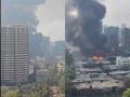 Mumbai Fire: ओशिवरा येथील फर्निचर मार्केटला भीषण आग, १० ते १२ दुकानं जळून खाक - Marathi News | Mumbai fire Massive blaze erupts at Jogeshwari furniture market firefighters on scene | Latest mumbai News at Lokmat.com
