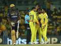  IPL 2019 : चेन्नईपुढे कोलकात्याचे लोटांगण - Marathi News | IPL 2019: Kolkata Knight Riders given 109 runs target to Chennai Super Kings | Latest cricket News at Lokmat.com