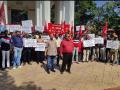 महागाई, बेरोजगारी विरोधात आयटकतर्फे पणजीत निदर्शने - Marathi News | Protests by AITK against inflation, unemployment in Panaji | Latest goa News at Lokmat.com