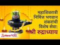 महाशिवरात्री निमित्त भगवान शंकरांची विशेष सेवा - श्री रुद्राध्याय - Marathi News | Special service of Lord Shiva on the occasion of Mahashivaratri - Shri Rudradhyaya | Latest bhakti Videos at Lokmat.com