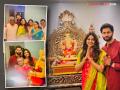 पूजा सावंतच्या घरी गणरायाचं आगमन, संपूर्ण कुटुंबाने केली मनोभावे पूजा, पाहा Photos - Marathi News | Ganesh Chaturthi Festival 2024 Marathi Actress Pooja Sawant And Siddhesh Chavan Welcomes Ganpati Bappa Shares Photos | Latest filmy Photos at Lokmat.com