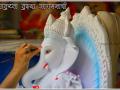 तीन महिन्यांआधीच गणेशमूर्ती बनविण्याची तयारी सुरू - Marathi News | Three months ago, we started preparing for the Ganesh idol | Latest solapur News at Lokmat.com