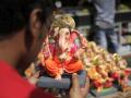 मिरवणूक रद्द: यंदा बाप्पाची मुर्ती तीन फुटांपेक्षा मोठी नाही! - Marathi News | This time the idol of Bappa is not bigger than three feet! | Latest nashik News at Lokmat.com