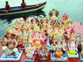 ९ हजार ३६५ घरगुती गणपतींचे विसर्जन - Marathi News | 9 thousand 365 home immersion of Ganapati | Latest thane News at Lokmat.com