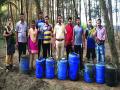 गावठी दारूसह भट्टी उद्ध्वस्त - Marathi News | Daughters of the dawn destroyed the furnace | Latest raigad News at Lokmat.com