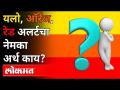 रंगांचे इशारे आणि इशाऱ्यांचे रंग, समजून घेऊ! Yellow, Orange & Red Alert |Maharashtra Weather Updates - Marathi News | Colors hints and hints colors, let's understand! Yellow, Orange & Red Alert Maharashtra Weather Updates | Latest maharashtra Videos at Lokmat.com