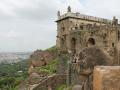 गोवळकोंडा किल्ला! देशातील सर्वात मोठा आणि सुरक्षित किल्ला - Marathi News | Golkonda Fort! The biggest and secure fort in the country | Latest travel Photos at Lokmat.com