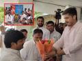 Rohit Pawar: ...जेव्हा रोहित पवार गोपीचंद पडळकरांचं स्वागत करतात - Marathi News | Rohit Pawar: ... when Rohit Pawar welcomes Gopichand Padalkar | Latest ahilyanagar Photos at Lokmat.com