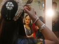 ग्रेसी सिंगचा अलौकिक नृत्याविष्कार ! - Marathi News | Bollywood Actress Gracy Singh performed Along with her troupe at ISKCON, Juhu | Latest filmy Photos at Lokmat.com