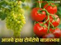 राज्यात द्राक्ष आणि टोमॅटोचा बाजारभाव कसा, जाणून घ्या आजचे बाजारभाव  - Marathi News | Latest News Todays Grape And tomato market price in Maharashtra | Latest agriculture News at Lokmat.com