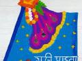 गुढीपाडवा : झारा आणि चमचा वापरुन ५ मिनिटांत काढा सुरेख रांगोळी, पाहा हे सोपे - भन्नाट टेक्निक - Marathi News | Gudi Padwa: Draw a beautiful rangoli in 5 minutes using a spoon and a ruler, see this easy - amazing technique | Latest sakhi News at Lokmat.com