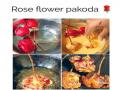 Valentine's day : गुलाबाची पार वाट लावली! व्हॅलेण्टाइन्स डेच्या दिवशी बनवला 'रोज पकोडा'; पाहा व्हिडिओ - Marathi News | Valentine's day :  Rose pakode on valentines day vial video | Latest sakhi News at Lokmat.com