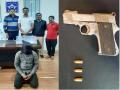 गावठी पिस्तूल बाळगणाऱ्यास स्थानिक गुन्हेशाखेकडून अटक - Marathi News | Aurangabad rural local crime branch arrested a man for carrying a pistol | Latest chhatrapati-sambhajinagar News at Lokmat.com