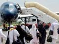 तीन विमानातून ४५९ यात्रेकरू हजसाठी रवाना  - Marathi News | 45 9 pilgrims leave for Hajj on three aircrafts | Latest nagpur News at Lokmat.com