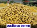 Halad Market : हिंगोली बाजारात हळदीचा दर वधारला; आवक वाढली, बाजार तेजीत - Marathi News | latest news Halad Market: Turmeric prices increased in Hingoli market; Arrivals increased, market is booming | Latest agriculture News at Lokmat.com