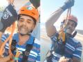 दिव्यांगांनी घेतला आरे-वारे येथील झिपलाईनचा आनंद - Marathi News | disabled enjoyed the zipline at Aare-Vare | Latest ratnagiri News at Lokmat.com