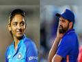 भारतीय कर्णधारांमध्ये रस्सीखेच! हरमनप्रीतच्या 'विराट' खेळीने रोहितचा मोठा विक्रम मोडीत - Marathi News | Harmanpreet Kaur has overtaken Rohit Sharma in the list of players who have won the man of the match award for the most number of times as Indian captain in T20Is | Latest cricket Photos at Lokmat.com