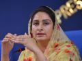 Harsimrat Kaur Badal : "सरकार गरिबांच्या पोटावर लाथा मारतंय...", मनरेगावरून हरसिमरत कौर यांचा जोरदार हल्लाबोल - Marathi News | mp Harsimrat Kaur Badal regarding mgnrega said government is snatching the rights of poor | Latest national News at Lokmat.com