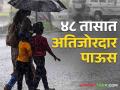 Maharashtra Rain Update : पुढील 48 तासात 'या' जिल्ह्यात अतिजोरदार पाऊस, जाणून घ्या सविस्तर  - Marathi News | Latest News Maharashtra rain update Heavy rain in nashik, jalgaon, pune, mumbai and few district in next 48 hours, know in detail  | Latest agriculture News at Lokmat.com