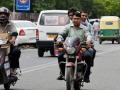 वाशिम जिल्ह्यात ‘हेल्मेट’ वापरला चालकांचा कोलदांडा ! - Marathi News | Bikers dont follow the rule of 'helmet' in Washim district! | Latest vashim News at Lokmat.com