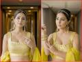 तुम हुस्न परी ! Hina Khanने रॅम्पवर दाखवला जलवा, ग्लॅमरस फोटो व्हायरल - Marathi News | Hina Khan in yellow lehenga on bombay times fashion week ramp walk see pics | Latest filmy Photos at Lokmat.com