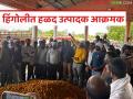 Hingoli APMC :'पिवळ्या सोन्या'ची झाली माती? हळद उत्पादक आक्रमक - Marathi News | latest news Hingoli APMC: Has the soil become 'yellow gold'? Turmeric producers are aggressive | Latest agriculture News at Lokmat.com