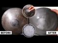 खसाखसा घासूनही काळीकुट्ट कढई निघत नाही, इवलासा तुरटीचा खडा मिनिटांत करेल कढई कोरीकरकरीत स्वच्छ... - Marathi News | Remove rust from lokhandi kadhai How to Clean Lokhandi Kadhai remove black stains from kadhai clean burnt iron kadhai How To Clen Kadhai At Home | Latest sakhi News at Lokmat.com
