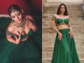मराठमोळ्या हिना पांचाळचा ग्रीन लेहंग्यातील बोल्डनेस पाहून विसराल मलायका अरोराला, पहा फोटो - Marathi News | Marathmolya Hina Panchal's boldness in green lehenga will make you forget Malaika Arora, see photo | Latest filmy Photos at Lokmat.com