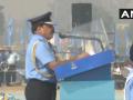 IAF Day 2020 : हवाई दलाचे प्रमुख म्हणाले, "आम्ही प्रत्येक आव्हानाचा सामना करण्यासाठी सज्ज" - Marathi News | iaf day 2020 air force day parade 2020 pics iaf chief rks bahdauria said we are ready for any situation | Latest national Photos at Lokmat.com