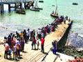 जंजिरा किल्ल्याचा दरवाजा उघडला - Marathi News | The door of Janjira opened | Latest raigad News at Lokmat.com