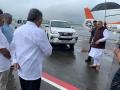 केंद्रीय गृहमंत्री अमित शहा सोलापुरात दाखल - Marathi News | Union Home Minister Amit Shah arrives in Solapur | Latest maharashtra News at Lokmat.com