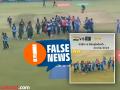 चॅम्पियन्स ट्रॉफीच्या सामन्यादम्यान भारत आणि बांगलादेशच्या खेळाडूंमध्ये वाद? जाणून घ्या सत्य - Marathi News | Champions Trophy Fact check Old video goes viral with claim of fight between India Bangladesh players | Latest fact-check News at Lokmat.com