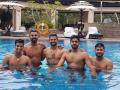 Nidahas Trophy 2018 : जिमनंतर केली भारतीय क्रिकेटपटूंनी ' अशी ' मस्ती... - Marathi News | Nidahas Trophy 2018: Indian cricketers 'junk' after jimi ... | Latest cricket News at Lokmat.com