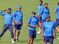 ईडन गार्डनवर टीम इंडियाने केला सराव - Marathi News | Team India has practiced at Eden Gardens | Latest cricket Photos at Lokmat.com
