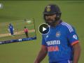 Video : २ भोपळे नावावर, त्यात तू...; Rohit Sharma निर्णयावर नाराज, अम्पायरला सवाल - Marathi News | India vs Afghanistan T20I Live Marathi Updates :  Rohit Shram to umpire, "Are Viru (Virendra Sharma), leg bye diya kya pehla ball? Itna bada bat laga tha. Pehle hi 2 zero ho gaya hai, Video Viral | Latest cricket News at Lokmat.com