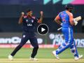 T20 World Cup 2024 IND vs USA Live Match : ३ बाद ३९ धावा, सौरभ नेत्रावळकर चमकला ना भावा! विराट, रोहितला पाठवले माघारी - Marathi News | icc T20 World Cup 2024 live T20 int cricket match ind vs Usa scorecard online -  USA's Saurabh Netravalkar hands Virat Kohli his first ever duck in T20 World Cups, India 3/39 Video  | Latest cricket News at Lokmat.com