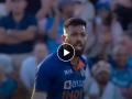 Hardik Pandya, IND vs ENG 1st T20 I Live Updates : हार्दिक पांड्या सुसाट...! ७ चेंडूंत घेतल्या ३ विकेट्स, इंग्लंडला दिले धक्क्यांवर धक्के, Video  - Marathi News | IND vs ENG 1st T20 I Live Updates : Dawid Malan, Liam Livingstone, Jason Roy; Hardik Pandya has a third wicket! England 33-4, Video  | Latest cricket News at Lokmat.com