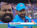 India Vs Pakistan T20 Live : रोहित शर्माने मैदानावर उतरताच मोठा विक्रम नोंदवला, राष्ट्रगीत सुरू असताना रडू लागला, Video Viral - Marathi News | India vs Pakistan T20 Worldcup 2022 live match Scoreboard : Rohit Sharma becomes the first Indian to play 8 T20 World Cups, Rohit was so emotional during the time of National Anthem. | Latest cricket News at Lokmat.com