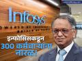 ऑफर लेटर देऊन २ वर्षे तंगविले, नारायण मूर्तींच्या इन्फोसिसने ३०० ट्रेनी कर्मचाऱ्यांना अचानक काढून टाकले - Marathi News | Infosys Layoffs 300 Freshers IT Giant Accused of Violating Labour Laws | Latest business News at Lokmat.com