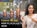 SIP Investment : केव्हा बनाल ₹१,२९,९०,५३८ चे मालक, समजणारही नाही; केवळ सुरू करावी लागेल ₹२००० ची SIP, जाणून घ्या - Marathi News | When will you become the owner of rs 12990538 mutual fund SIP of rs 2000 know investment tips | Latest business Photos at Lokmat.com