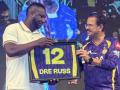 शब्द पाळणाऱ्या Andre Russell चा KKR कडून मोठा सन्मान! जर्सी रिटायर केल्यावर ‘मसल पॉवर’ भावूक (VIDEO) - Marathi News | IPL 2026 KKR Retire Andre Rrussell Jersey No 12 Allrounder Gets Emotional Watch Video | Latest cricket News at Lokmat.com