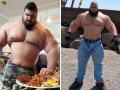 खुलासा! दिवसभर काय-काय खातो 'इराणी हल्क'? - Marathi News | Revealed! This is what Iranian Hulk Sajad Gharibi eats | Latest social-viral News at Lokmat.com