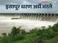 Isapur Dam : पाणलोट क्षेत्रात जोरदार पाऊस; इसापूर धरण अर्धे भरले - Marathi News | Isapur Dam : Heavy rain in catchment area; Isapur Dam is half full | Latest agriculture News at Lokmat.com