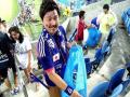FIFA World Cup 2018: ब्ल्यू समुरार्इंनी दिला स्वच्छतेचा संदेश - Marathi News | FIFA World Cup 2018: Message of Cleanliness by Blue Samurai | Latest football News at Lokmat.com